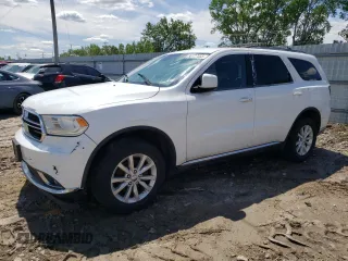 2014 Dodge Durango SXT z VIN 1C4RDJAG1EC539827, wystawiony jako Copart lot #56727355 z przebiegiem 177 987 mil mil oraz Czysty tytuł • Clean title. Historia ofert i sprzedaży dostępna na DreamBid. Obrazek 1.