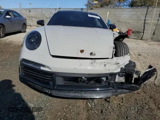 2024 Porsche 911 Turbo with VIN WP0AD2A91RS253671, listed as a Copart auction lot 43981045 with 12,844 mi miles and Salvage Title. Bid and sale history available at carsss.com. Image 5.