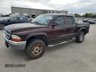 2004 Dodge Dakota SLT with VIN 1D7HG48N84S709927, listed as a Copart auction lot 80541804 with 0 mi miles and Clean Title. Bid and sale history available at carsss.com. Image 1.
