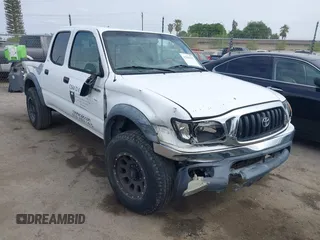 2004 Toyota Tacoma PreRunner z VIN 5TEGN92N24Z331407, wystawiony jako IAAI lot #42045182 z przebiegiem 226 907 mil mil oraz . Historia ofert i sprzedaży dostępna na DreamBid. Obrazek 1.