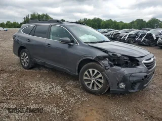 2022 Subaru Outback Premium with VIN 4S4BTACC6N3197205, listed as a Copart auction lot 61657005 with 59,385 mi miles and Salvage title. Bid and sale history available at DreamBid. Image 4.