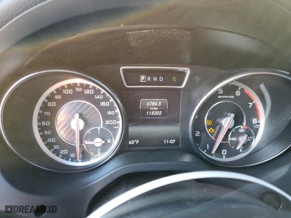2014 Mercedes-Benz CLA-Class CLA 45 AMG with VIN WDDSJ5CB6EN142031, listed as a Copart auction lot 88348295 with 115,202 mi miles and Salvage Title. Bid and sale history available at carsss.com. Image 9.