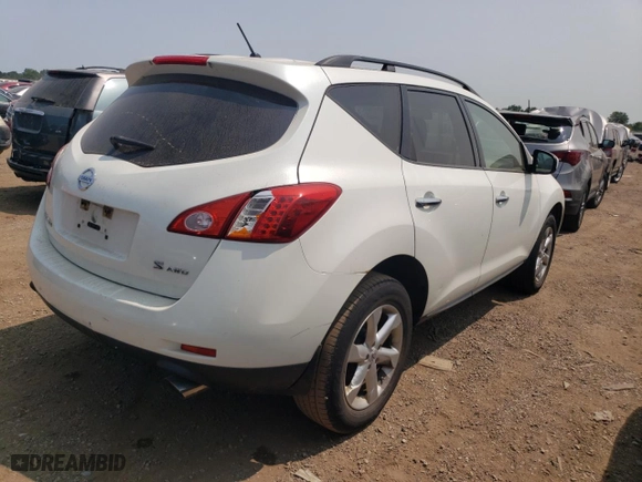2009 Nissan Murano LE with VIN JN8AZ18WX9W111579, listed as a Copart auction lot 64695264 with 172,780 mi miles and Clean Title. Bid and sale history available at carsss.com. Image 3.