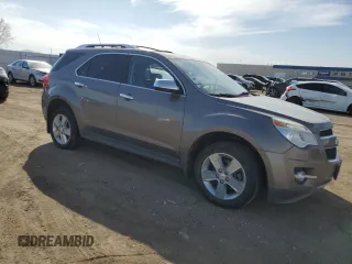 2012 Chevrolet Equinox LTZ with VIN 2GNFLGEK9C6109726, listed as a Copart auction lot 49088145 with 61,161 mi miles and Salvage Title. Bid and sale history available at carsss.com. Image 4.
