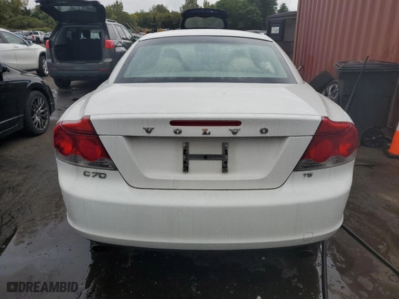 2009 Volvo C70 with VIN YV1MC67209J071512, listed as a Copart auction lot 72739724 with 101,877 mi miles and Salvage Title. Bid and sale history available at carsss.com. Image 6.