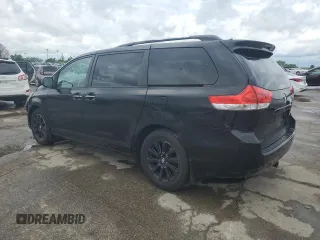 2013 Toyota Sienna XLE with VIN 5TDDK3DC8DS050410, listed as a Copart auction lot 55263125 with 269,011 mi miles and Clean Title. Bid and sale history available at DreamBid. Image 2.