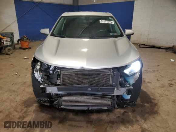 2018 Chevrolet Equinox LT with VIN 3GNAXJEV3JS571574, listed as a Copart auction lot 52391945 with 98,693 mi miles and Salvage Title. Bid and sale history available at carsss.com. Image 5.