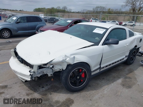 2008 Ford Mustang Deluxe with VIN 1ZVHT80N585188191, listed as a IAAI auction lot 42162834 with 145,313 mi miles and . Bid and sale history available at DreamBid. Image 2.
