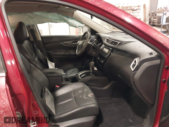 2015 Nissan Rogue SL with VIN 5N1AT2MV8FC754666, listed as a IAAI auction lot 41105253 with 74,547 mi miles. Bid and sale history available at carsss.com. Image 5.
