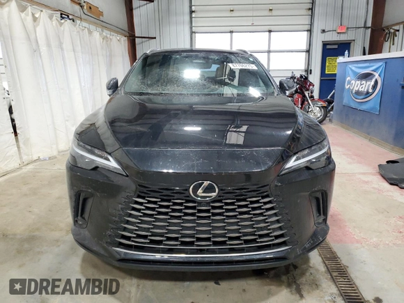 2023 Lexus RX with VIN 2T2BBMCA5PC021520, listed as a Copart auction lot 87706275 with 15,482 mi miles and Salvage Title. Bid and sale history available at carsss.com. Image 5.