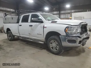2019 Ram 2500 Tradesman with VIN 3C6UR5HJ2KG633607, listed as a Copart auction lot 79830924 with 123,559 mi miles and Salvage Title. Bid and sale history available at carsss.com. Image 4.