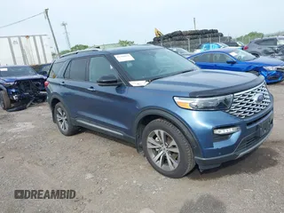 2020 Ford Explorer Platinum z VIN 1FM5K8HC2LGB50194, wystawiony jako IAAI lot #42326070 z przebiegiem 68 444 mil mil oraz . Historia ofert i sprzedaży dostępna na DreamBid. Obrazek 1.