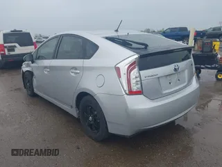 2012 Toyota Prius One with VIN JTDKN3DU6C5444029, listed as a IAAI auction lot 41895206 with 162,843 mi miles. Bid and sale history available at carsss.com. Image 3.