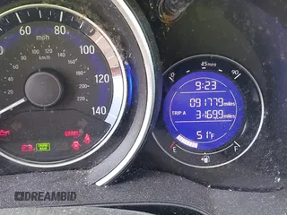 2015 Honda Fit LX with VIN 3HGGK5H50FM735459, listed as a IAAI auction lot 41715199 with 91,779 mi miles. Bid and sale history available at carsss.com. Image 15.