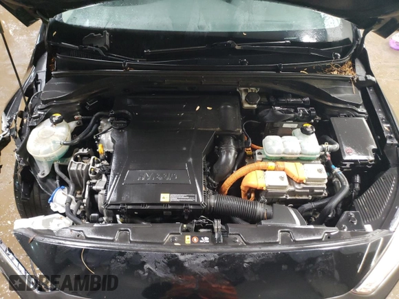 2018 Hyundai Ioniq SEL z VIN KMHC75LC7JU066188, wystawiony jako Copart lot #44547315 z przebiegiem 93 533 mil mil oraz Szkoda całkowita • Salvage title. Historia ofert i sprzedaży dostępna na DreamBid. Obrazek 11.