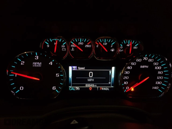 2019 GMC Yukon SLT with VIN 1GKS2BKC2KR238408, listed as a Copart auction lot 54893895 with 69,949 mi miles and Salvage Title. Bid and sale history available at DreamBid. Image 9.