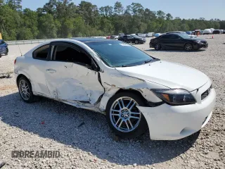2005 Scion tC with VIN JTKDE177250021640, listed as a Copart auction lot 52453135 with 224,206 mi miles and Salvage Title. Bid and sale history available at carsss.com. Image 4.