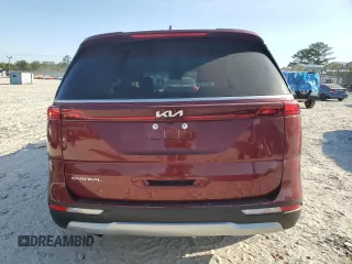 2024 Kia Carnival LX with VIN KNDNB4H39R6319929, listed as a Copart auction lot 75566954 with 35,220 mi miles and Salvage Title. Bid and sale history available at carsss.com. Image 6.