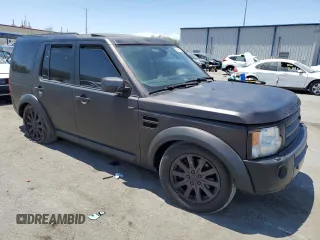 2008 Land Rover LR3 SE with VIN SALAE25428A465973, listed as a Copart auction lot 54921553 with 252,297 mi miles and Salvage title. Bid and sale history available at DreamBid. Image 4.
