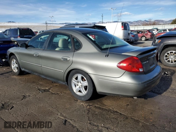 2001 Ford Taurus SEL with VIN 1FAFP56S71A146876, listed as a Copart auction lot 45480415 with 96,424 mi miles and Salvage title. Bid and sale history available at DreamBid. Image 2.