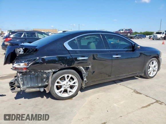 2014 Nissan Maxima SV с VIN 1N4AA5AP0EC438331, выставлен на аукционе Copart как лот 56235655 с пробегом 159 741 миль миль и Списание • Salvage title. История ставок и продаж доступна на DreamBid. Изображение 3.