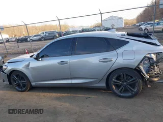 2023 Acura Integra w/A-Spec Package with VIN 19UDE4H32PA023617, listed as a IAAI auction lot 41693740 with 24,218 mi miles and . Bid and sale history available at carsss.com. Image 14.