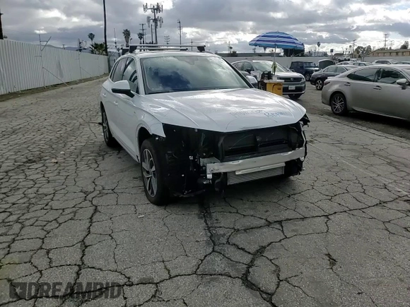 2023 Audi Q5 S line Premium Plus z VIN WA1EAAFY4P2160526, wystawiony jako Copart lot #46300265 z przebiegiem 8354 mil mil oraz Szkody całkowita. Historia ofert i sprzedaży dostępna na DreamBid. Obrazek 11.