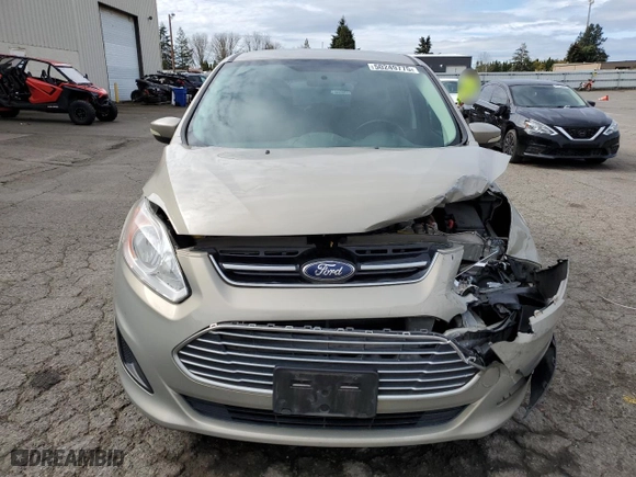 2015 Ford C-Max Hybrid SE with VIN 1FADP5AU5FL109692, listed as a Copart auction lot 50249775 with 76,110 mi miles and Salvage Title. Bid and sale history available at carsss.com. Image 5.