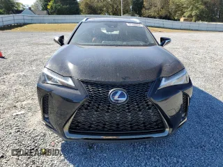 2022 Lexus UX 250h F Sport with VIN JTHR9JBH6N2060302, listed as a Copart auction lot 77128664 with 46,532 mi miles and Salvage Title. Bid and sale history available at DreamBid. Image 5.