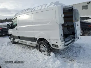 2023 Ford Transit Cargo with VIN 1FTBR2Y88PKA44993, listed as a Copart auction lot 41874635 with 21,745 mi miles and Clean Title. Bid and sale history available at DreamBid. Image 2.