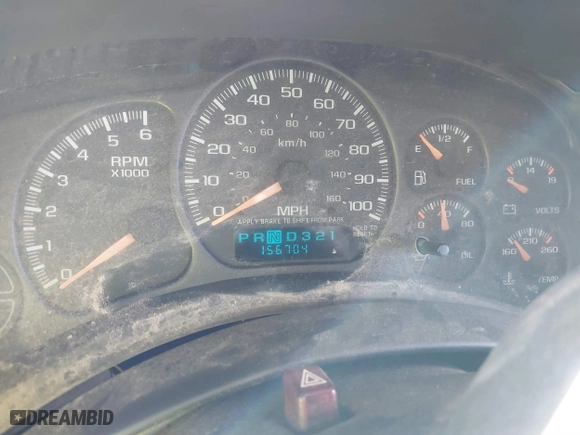 2002 Chevrolet Silverado 1500 LS with VIN 2GCEK19T021393461, listed as a IAAI auction lot 41747836 with 156,704 mi miles. Bid and sale history available at carsss.com. Image 7.