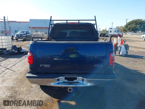 2002 Ford F-150 XLT with VIN 1FTRW07692KC25069, listed as a IAAI auction lot 41387047 with 208,811 mi miles. Bid and sale history available at carsss.com. Image 16.