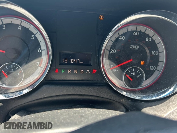 2014 Dodge Grand Caravan SXT with VIN 2C4RDGCG1ER308403, listed as a Copart auction lot 56712885 with 131,847 mi miles and Clean Title. Bid and sale history available at DreamBid. Image 8.