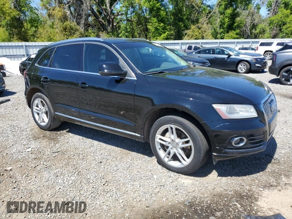 2013 Audi Q5 Premium Plus with VIN WA1LFAFP9DA008520, listed as a Copart auction lot 50175995 with 132,284 mi miles and Salvage Title. Bid and sale history available at carsss.com. Image 4.