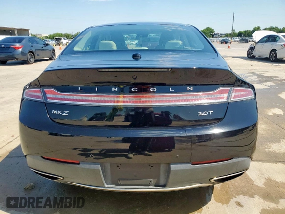 2017 Lincoln MKZ Select with VIN 3LN6L5C9XHR617857, listed as a Copart auction lot 56862215 with 129,309 mi miles and Salvage title. Bid and sale history available at DreamBid. Image 6.