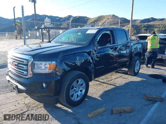 2017 GMC Canyon 2WD SLE with VIN 1GTG5CEN7H1252548, listed as a IAAI auction lot 41824257 with 89,932 mi miles. Bid and sale history available at carsss.com. Image 20.