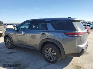 2023 Nissan Pathfinder S with VIN 5N1DR3AA0PC273976, listed as a Copart auction lot 46360355 with 48,280 mi miles and Salvage Title. Bid and sale history available at carsss.com. Image 2.
