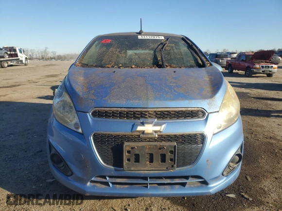 2013 Chevrolet Spark LT with VIN KL8CD6S92DC539765, listed as a Copart auction lot 43112075 with 129,147 mi miles and Clean Title. Bid and sale history available at carsss.com. Image 5.
