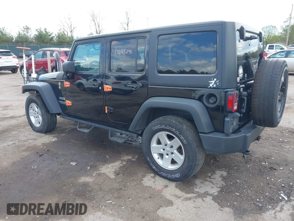 2017 Jeep Wrangler Unlimited Sport с VIN 1C4BJWDG8HL683432, выставлен на аукционе IAAI как лот 42183240 с пробегом 144 925 миль миль и . История ставок и продаж доступна на DreamBid. Изображение 3.