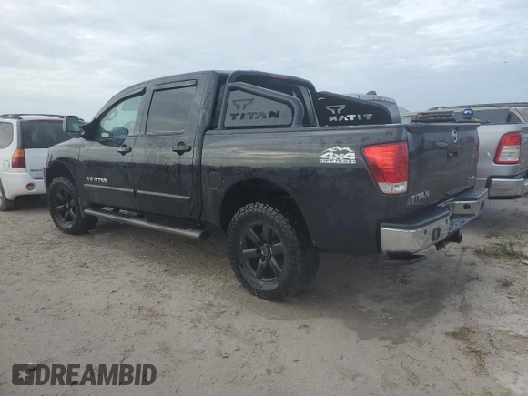 2013 Nissan Titan S with VIN 1N6AA0EC1DN302813, listed as a Copart auction lot 76369234 with 103,304 mi miles and Salvage Title. Bid and sale history available at DreamBid. Image 2.