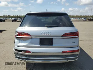 2020 Audi Q7 Premium with VIN WA1AJAF70LD010885, listed as a Copart auction lot 52346325 with 51,962 mi miles and Salvage Title. Bid and sale history available at carsss.com. Image 6.