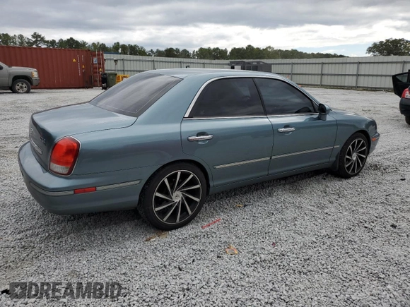 2003 Hyundai XG z VIN KMHFU45E03A262296, wystawiony jako Copart lot #67608394 z przebiegiem 116 296 mil mil oraz Szkoda całkowita • Salvage title. Historia ofert i sprzedaży dostępna na DreamBid. Obrazek 3.