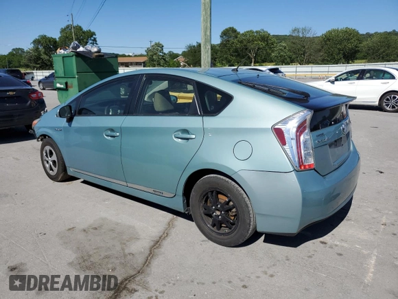 2013 Toyota Prius One z VIN JTDKN3DUXD5693466, wystawiony jako Copart lot #58001555 z przebiegiem 148 564 mil mil oraz Szkoda całkowita • Salvage title. Historia ofert i sprzedaży dostępna na DreamBid. Obrazek 2.
