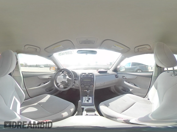 2010 Toyota Corolla with VIN JTDBU4EE7AJ071846, listed as a Copart auction lot 53081425 with Not Provided miles and Salvage Title. Bid and sale history available at DreamBid. Image 12.