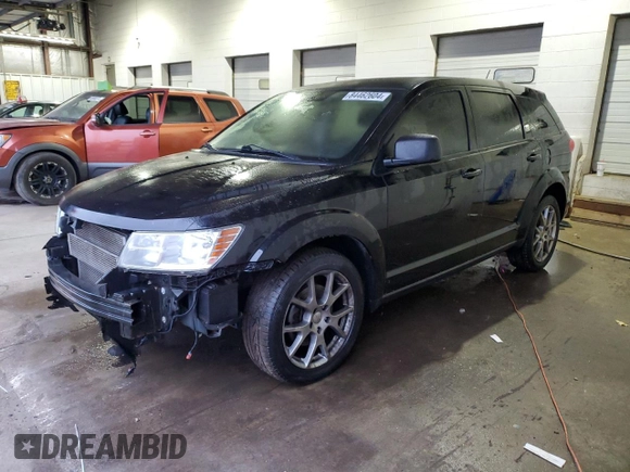 2012 Dodge Journey GT with VIN 3C4PDCEG1CT307081, listed as a Copart auction lot 84462604 with 212,265 mi miles and Salvage Title. Bid and sale history available at DreamBid. Image 1.