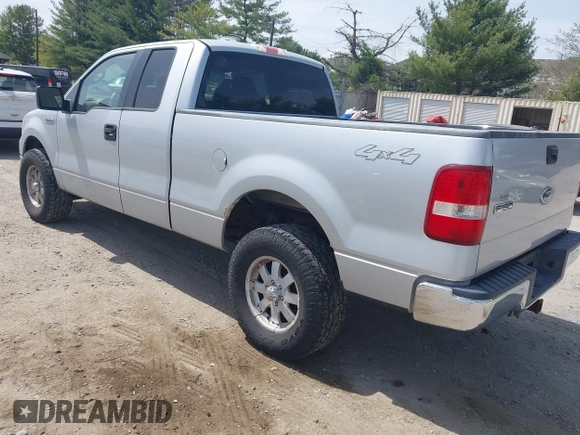 2005 Ford F-150 STX with VIN 1FTRX14W85NA00409, listed as a IAAI auction lot 42125903 with 160,230 mi miles and . Bid and sale history available at DreamBid. Image 3.