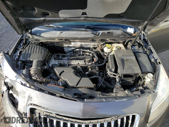 2011 Buick Regal CXL RL2 with VIN W04GP5EC6B1006757, listed as a Copart auction lot 48508635 with 174,462 mi miles and Salvage Title. Bid and sale history available at DreamBid. Image 12.