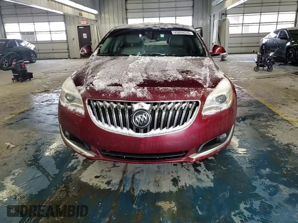 2016 Buick Regal Premium II with VIN 2G4GT5GX4G9142630, listed as a Copart auction lot 45099245 with 0 mi miles and Salvage Title. Bid and sale history available at carsss.com. Image 10.