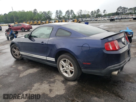 2010 Ford Mustang V6 with VIN 1ZVBP8AN3A5146553, listed as a Copart auction lot 52109285 with 252,708 mi miles and Salvage Title. Bid and sale history available at DreamBid. Image 2.