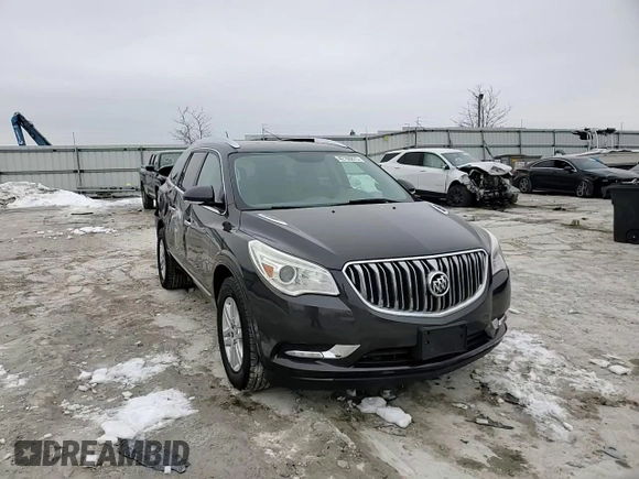2014 Buick Enclave Convenience with VIN 5GAKRAKD7EJ172775, listed as a Copart auction lot 42168875 with 144,763 mi miles and Salvage Title. Bid and sale history available at carsss.com. Image 12.